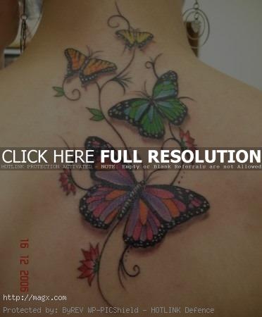 International Flower on 15 Bizarre Tattoo Art
