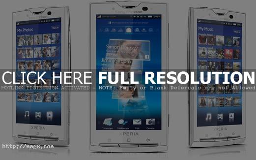 3 Sony Ericsson Xperia X10 is on Board